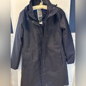 Lands' End Coat American Airlines Employee Uniform Rare Aviation Enthusiasts